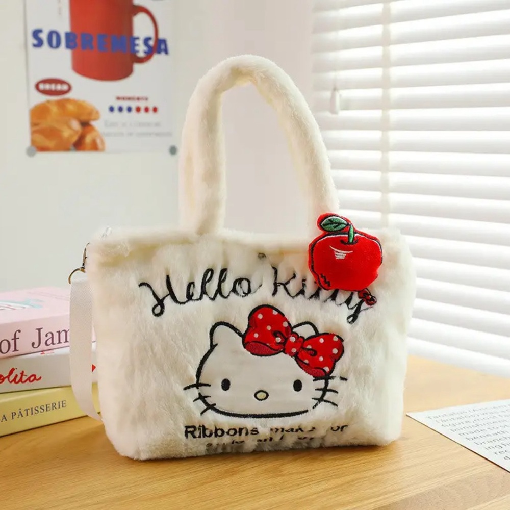 NWT Sanrio Y2K Hello Kitty Plush Bag